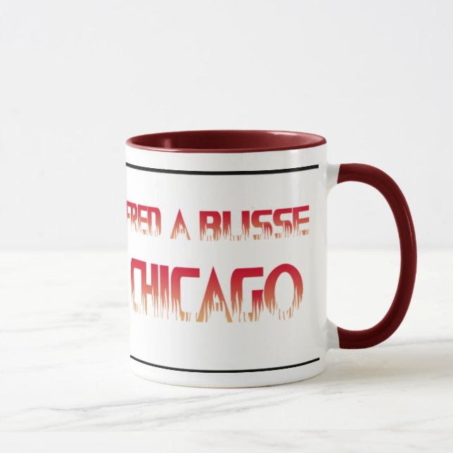Chicago Fire Boat Mug (Right)