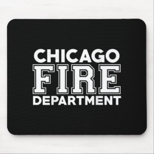 Chicago Fire Rescue Department Firefighter Mouse Mat