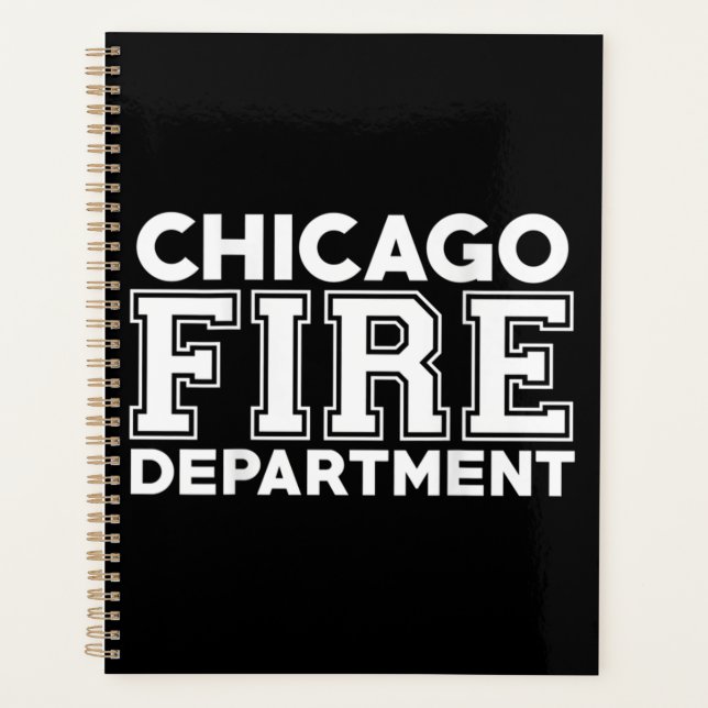 Chicago Fire Rescue Department Firefighter Planner (Front)