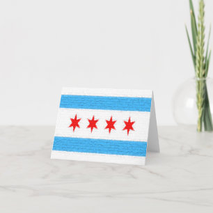Chicago Flag Card