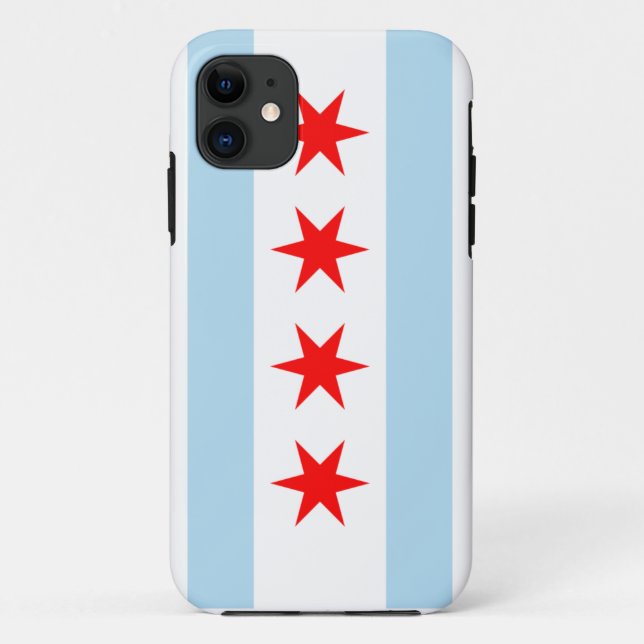 Chicago Flag Case-Mate iPhone Case (Back)