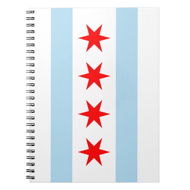 Chicago Flag Notebook (Front)