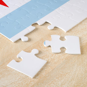 Chicago Flag Puzzle