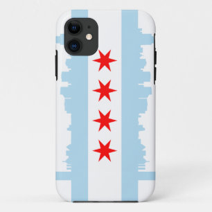Chicago Flag Skyline Case-Mate iPhone 5 iPhone 11 Case