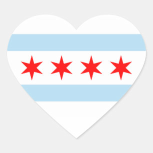 Chicago Flag Sticker