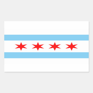 Chicago Flag Sticker