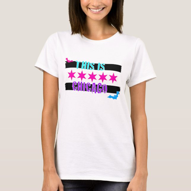 chicago flag T-Shirt (Front)