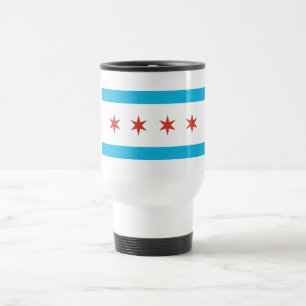 Chicago Flag Travel Mug