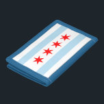 Chicago Flag Tri-fold Wallet<br><div class="desc">Check out all of our cool Flag of Chicago wallets for men and women.</div>