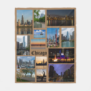 Chicago Fleece Blanket