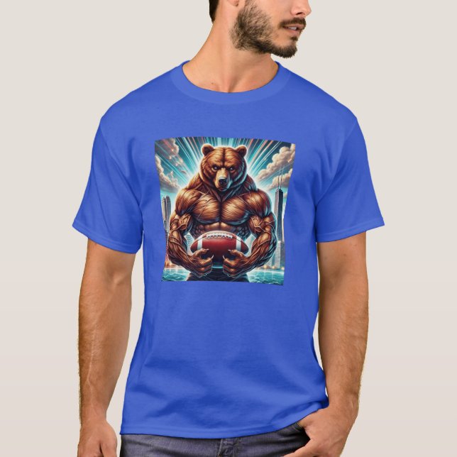 Chicago Football v2 T-Shirt (Front)