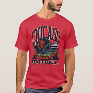 Chicago Football - Vintage Gridiron Legacy T-Shirt