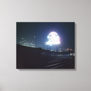 Chicago Freight Yard, 1943 Canvas Print