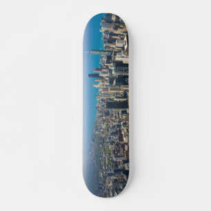 Chicago From Above Skateboard