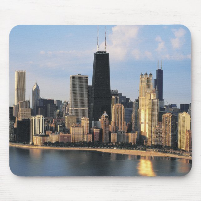 Chicago from Lake Shore Drive Mouse Mat (Front)