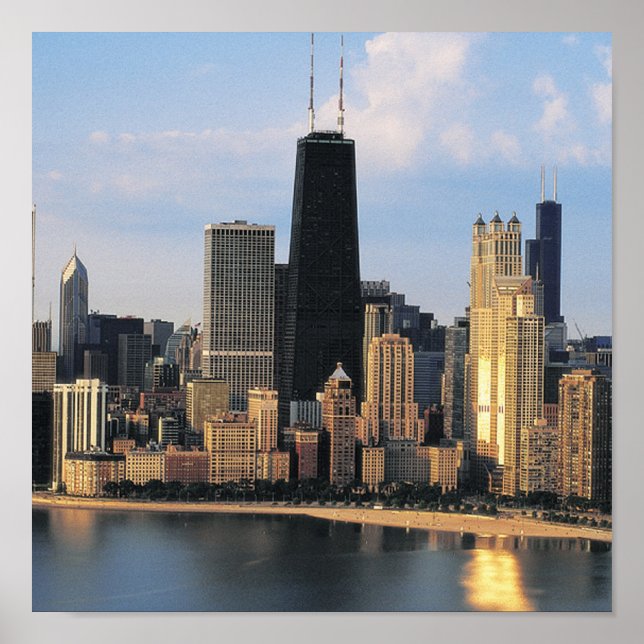 Chicago from Lake Shore Drive Poster (Front)