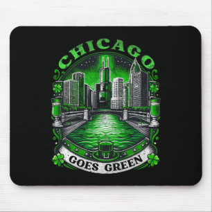 Chicago Goes Green St Patricks Day _1 Mouse Mat