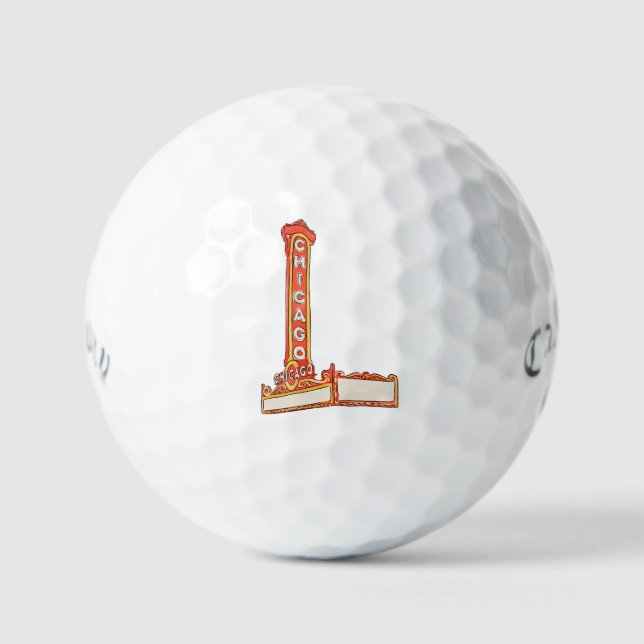 Chicago  golf balls (Front)