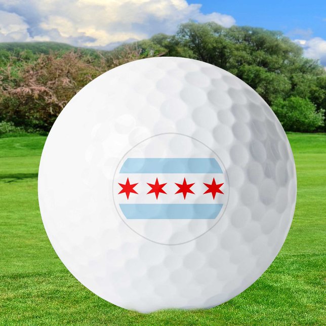 Chicago Golf Balls, Illinois state Flag / Patriots Balls (Creator Uploaded)