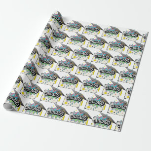 Chicago Graduate  Wrapping Paper
