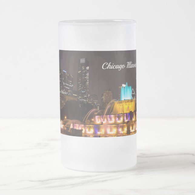 Chicago Grant Park Frosted Mug (Center)