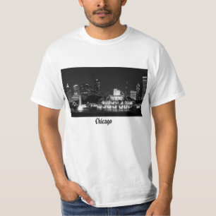 Chicago Grant Park Grayscale T-Shirt