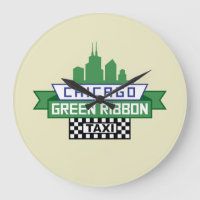 Chicago Green Ribbon Taxi Logo - Fan Art