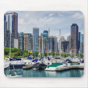 Chicago Harbor Mouse Mat