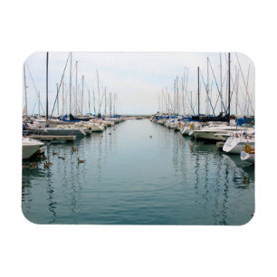 Chicago Harbor - Sailboat - Magnet