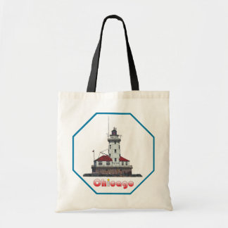 Chicago Harbour Light Tote Bag