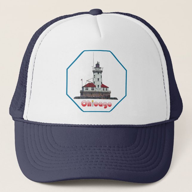 Chicago Harbour Light Trucker Hat (Front)