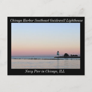 Chicago Harbour   Postcard
