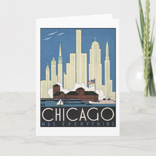 Chicago Has Everything Card