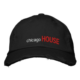 chicago, HOUSE Embroidered Hat