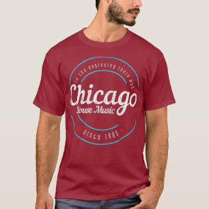 Chicago House Music Retro DJ Disco Gift T-Shirt