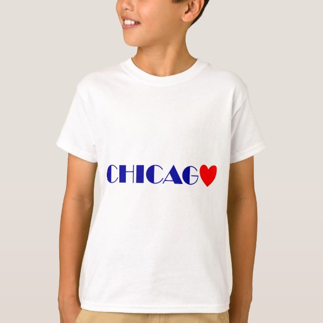 chicago i love you T-Shirt (Front)
