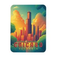 Chicago Iconic Skyline & Lake Michigan