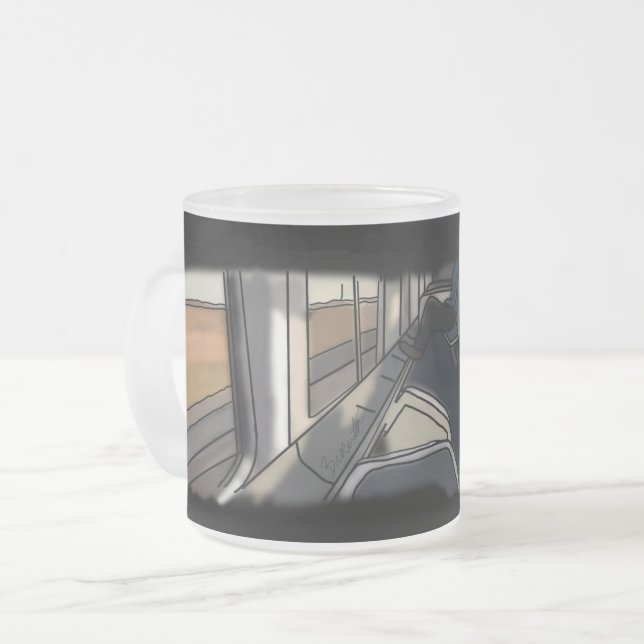 Chicago, IL Amtrak mug (Front Left)