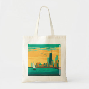 Chicago, IL - Enjoy the Lakefront Tote Bag