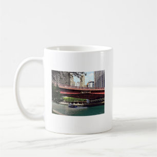Chicago IL - Water Taxi Under Columbus Dr Bridge Coffee Mug