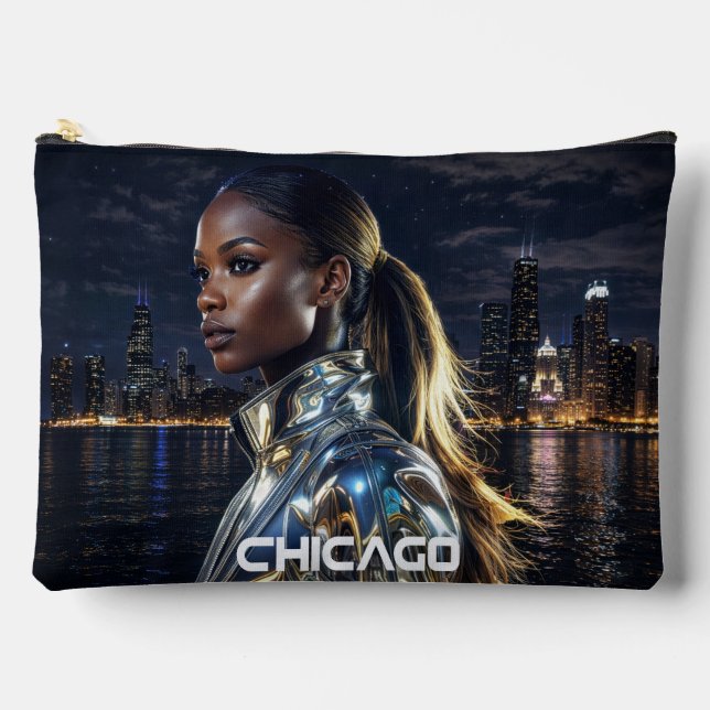 CHICAGO - ILLINOIS ACCESSORY POUCH (Front)