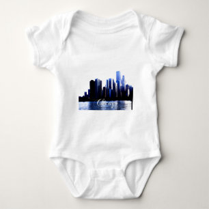 Chicago Illinois Baby Bodysuit