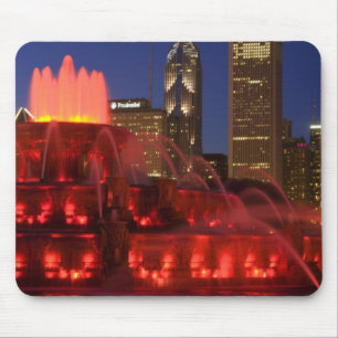 Chicago, Illinois, Buckingham Fountain Mouse Mat