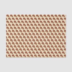 Chicago Illinois Deep Dish Pepperoni Pizza Pie Tissue Paper
