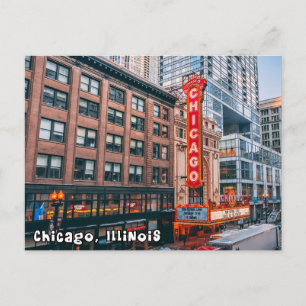 Chicago Illinois Downtown Postcard
