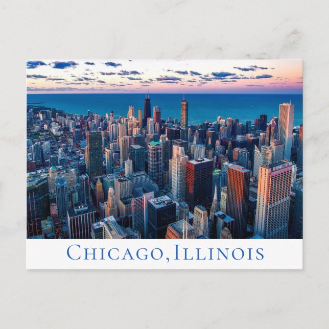 Chicago Illinois ( IL ) United States, America USA Postcard (Front)