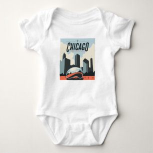 Chicago, Illinois   Millennium Park Baby Bodysuit