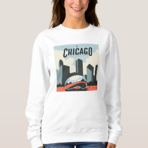 Chicago, Illinois   Millennium Park Sweatshirt