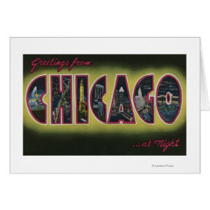 Chicago, Illinois (Nighttime)