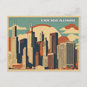 Chicago, Illinois Postcard
